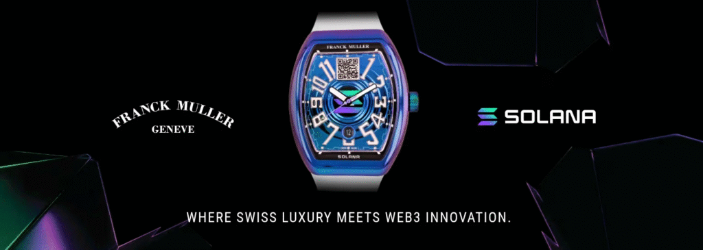 The iconic Swiss watchmaker blends high-end horology with Web3 in its new Solana-powered masterpiece