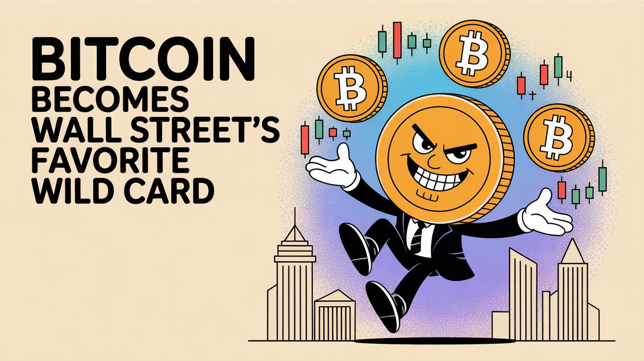 Bitcoin Becomes Wall Street’s Favorite Wild Card