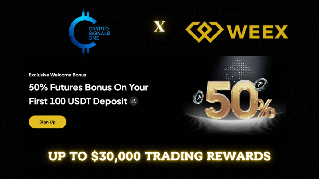 Weex Exchange Review: Earn a 50% Futures Bonus and Up to $30,000 in Trading Rewards